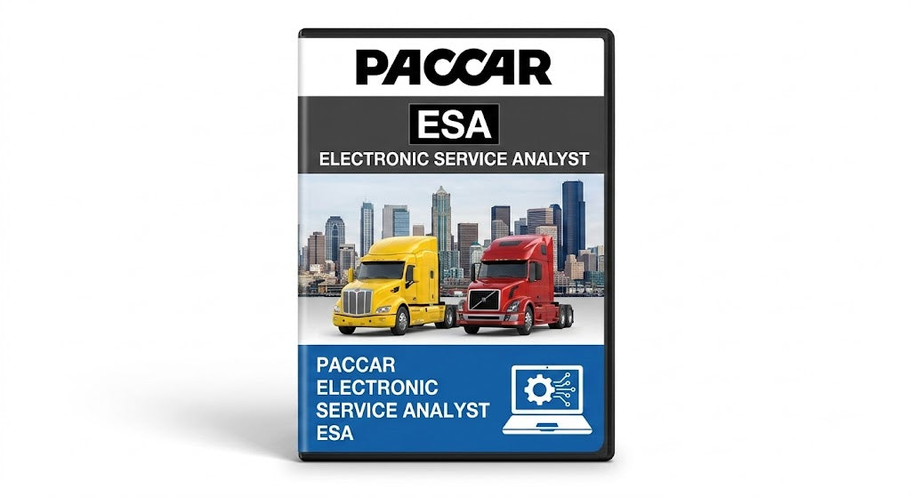 PACCAR Electronic Service Analyst ESA 5.7.0 + Detroit Package
